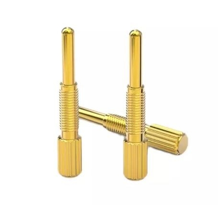 ROHS Güç Şarj Magnetik Filmiş POGO Pins Bağlantısı Tüm Boyutlar Baharlı