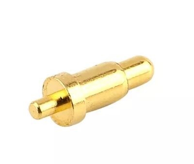 C3604 SUS304 Mıknatıslı POGO Pin Altın kaplama yay probları Pogo Pins 2.5mm Pitch