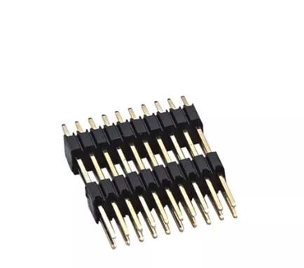 1.27mm Pitch 8 Pin POGO Pin Bağlantısı Baharlı Yüklü Başlık Soket PCB Tek Satır