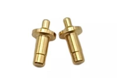 2P 3P 4P SMD Su geçirmez Magnetik Altın Kaplama Bakır 6 Pin Pogo Bağlantısı