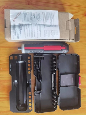 DC 24V Elektrikli vida sürücüsü Ev malzemeleri Polonyalı kazınmış doku